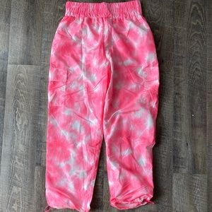 F21 Neon Tie-dye Joggers!